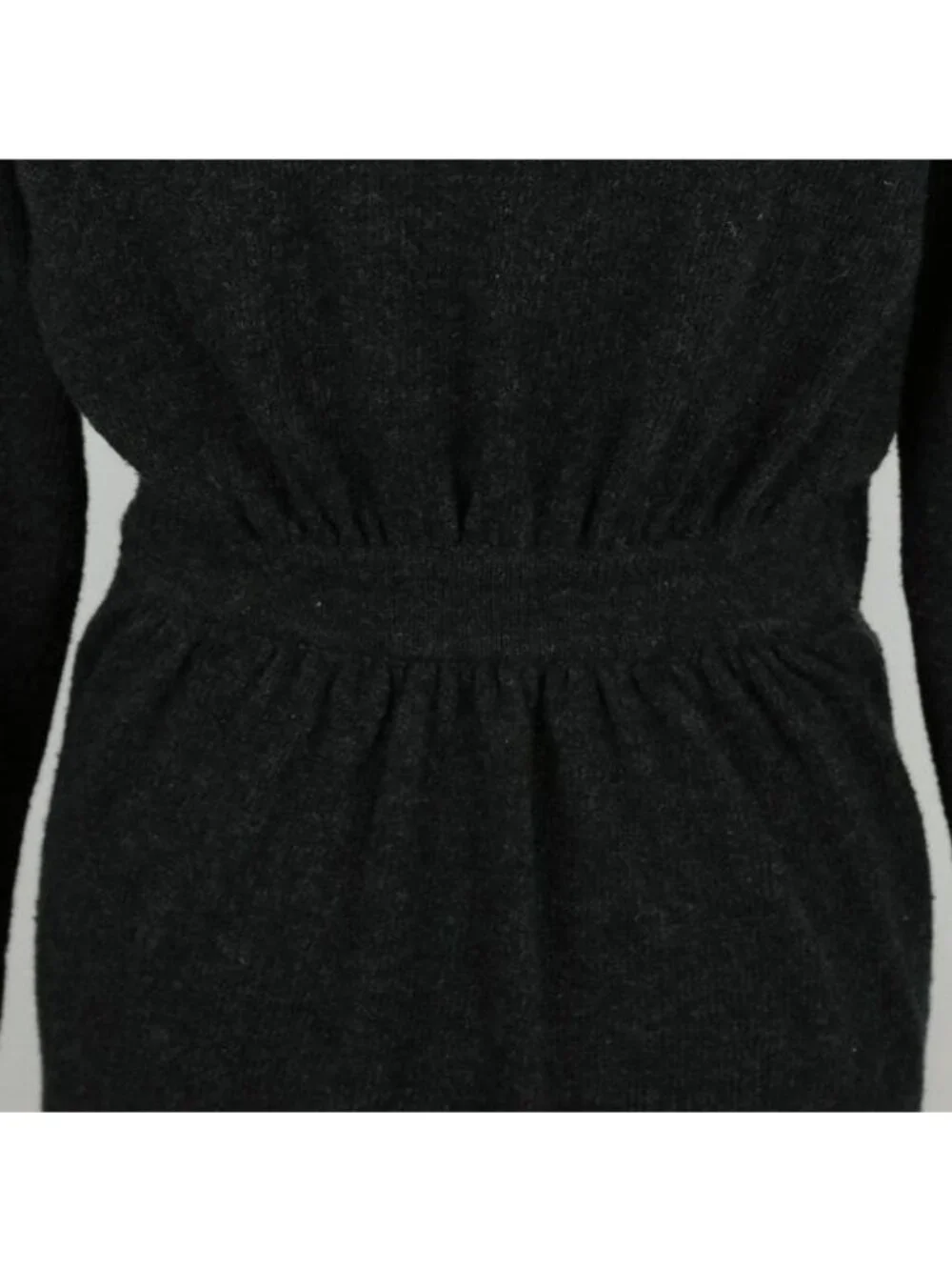 Patagonia Women's XS Gray Cotton Blend Wrap V-Neck Tunic Length Sweater